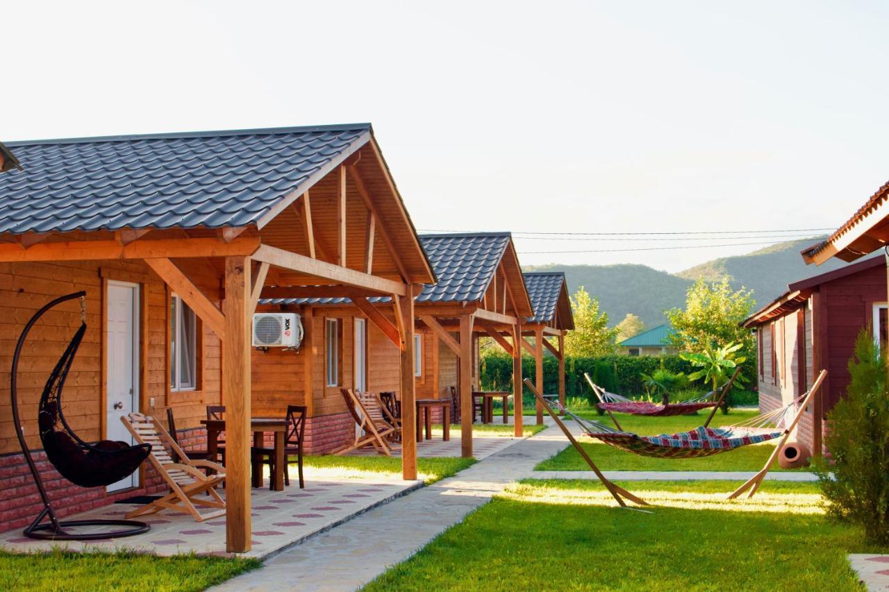 Finca Idoize Camping Hotel Akhmeta Esterno foto