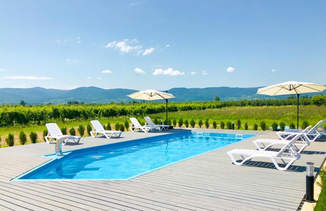 Finca Idoize Camping Hotel Akhmeta Esterno foto