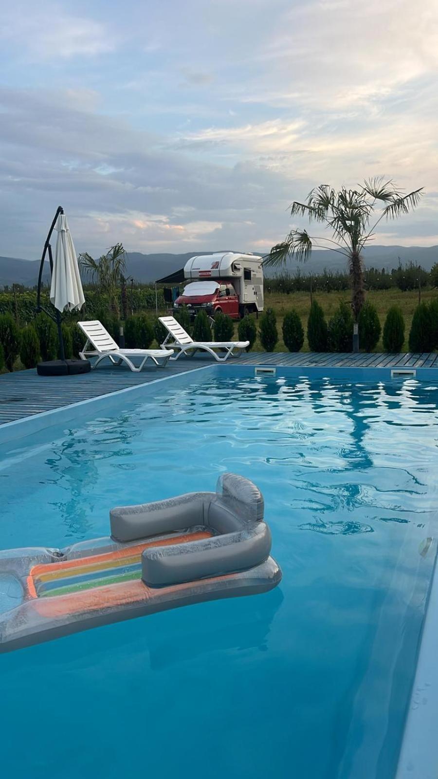 Finca Idoize Camping Hotel Akhmeta Esterno foto
